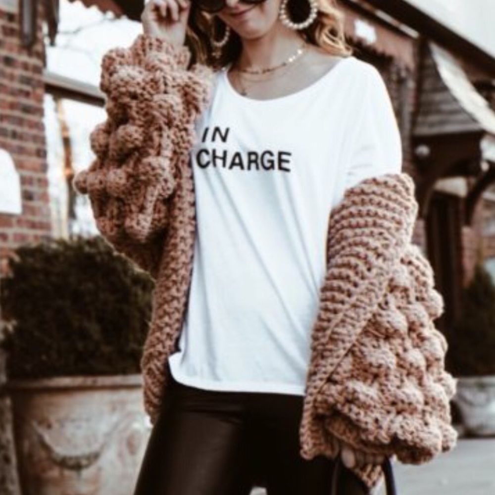 Diane von Furstenberg “In Charge” Graphic Tee